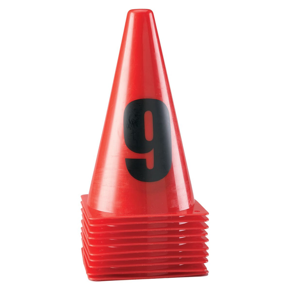 Numbered Cones